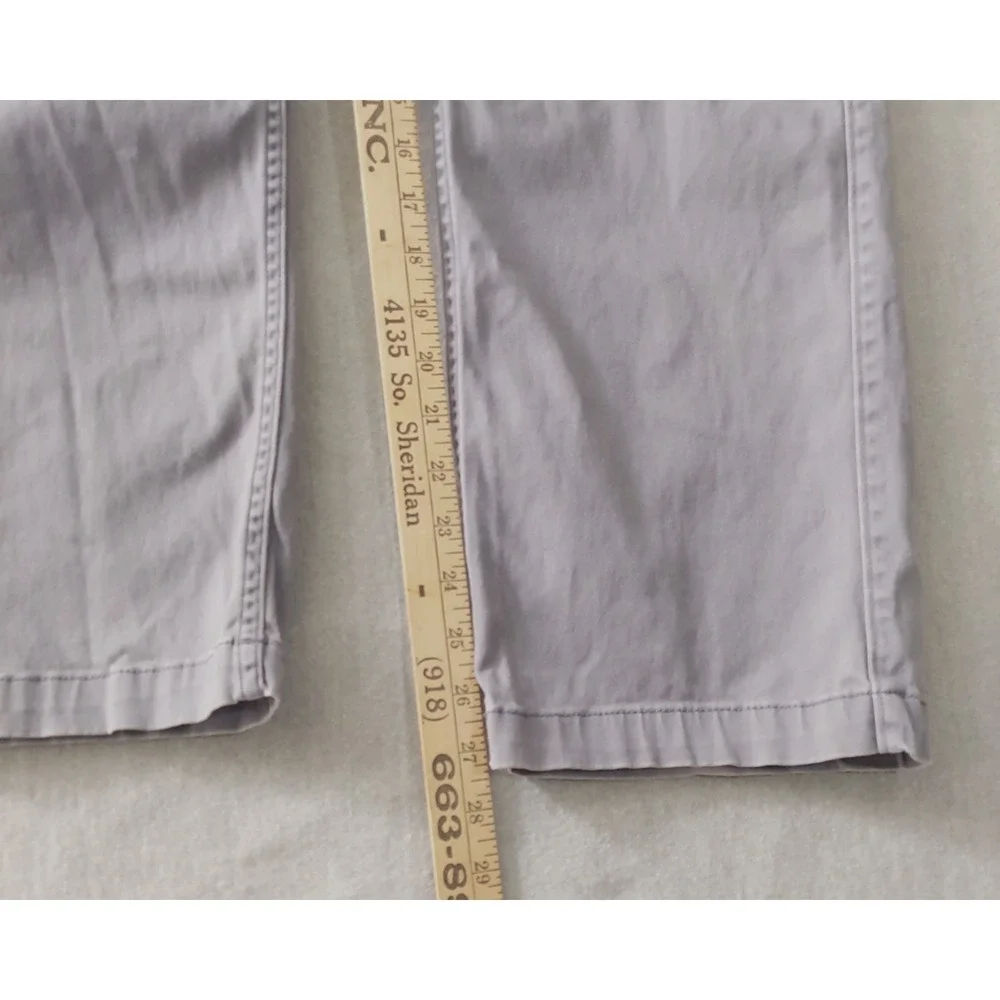 Hollister Women Y2K Gray Utility Cargo Pants High Rise Straight Leg Size 3S / 2S